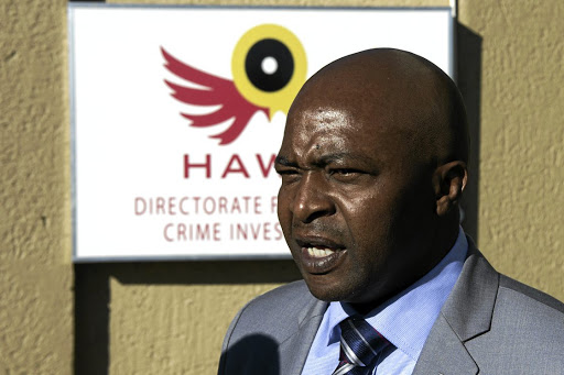 Hawks spokesperson Hangwani Mulaudzi.
