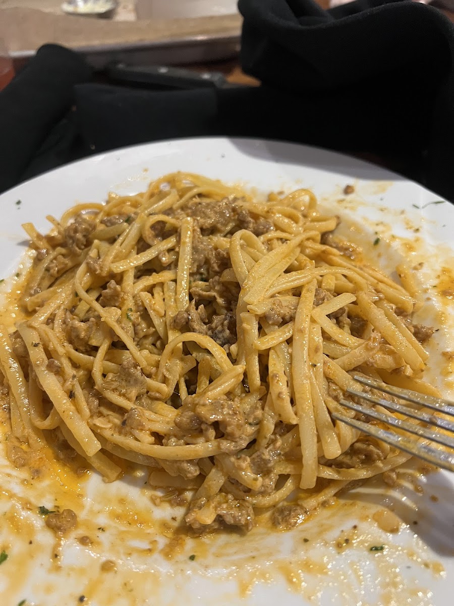 Gluten-Free Pasta at Akronym Public House