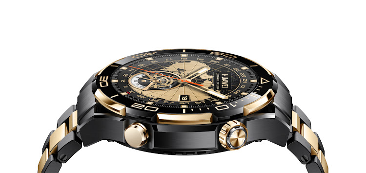 Huawei Watch Ultimate Design, with 14-day battery life.