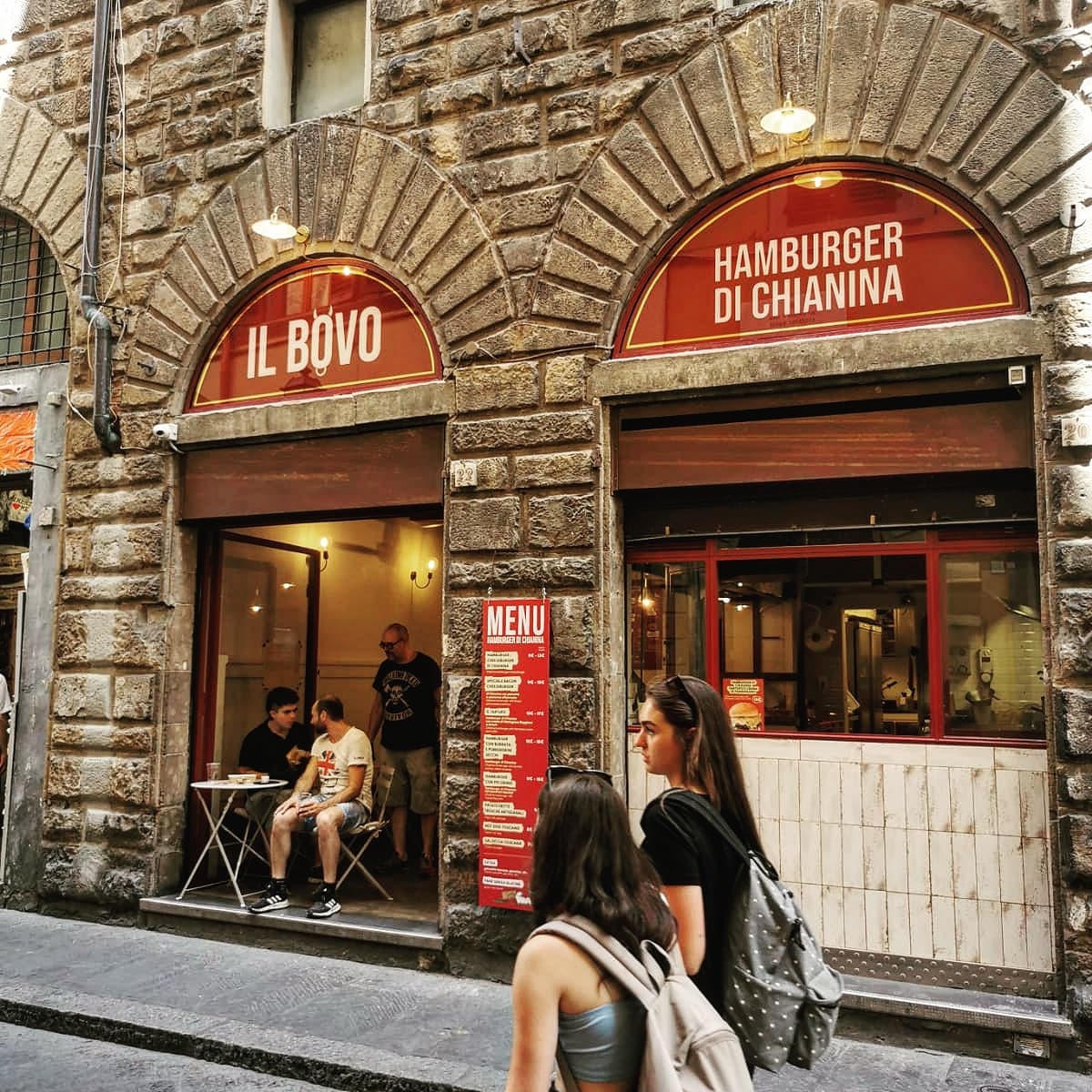 Gluten-Free at Il Bovo - Hamburger di Chianina