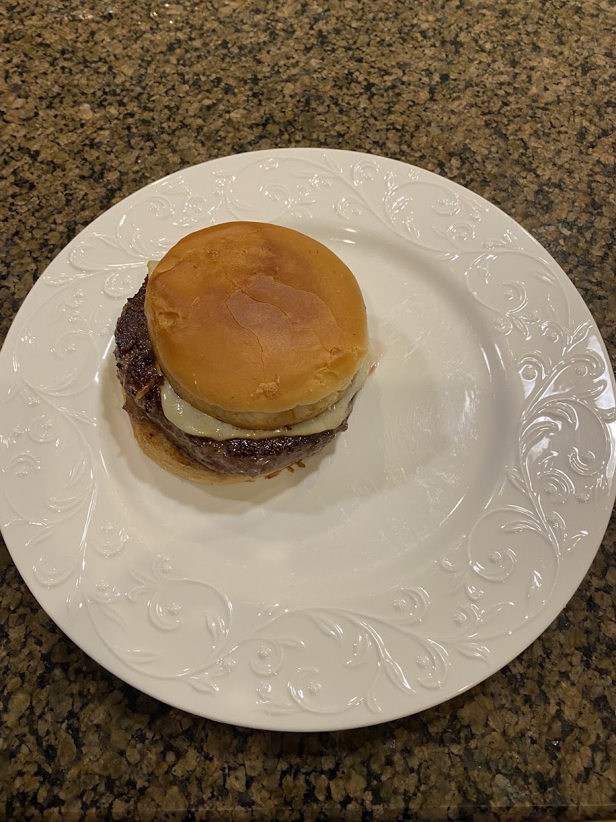 JPs hamburger bun- best gf bun Ive had so far