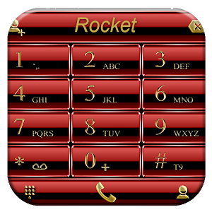 Theme x RocketDial Frame Red