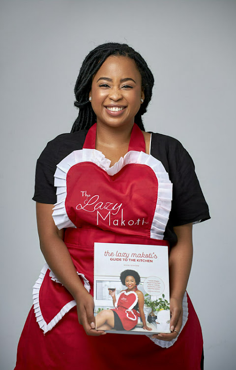 Chef Mogau Seshoene's cookbook, 'The Lazy Makoti's Guide to the Kitchen', is already in its seventh print run.