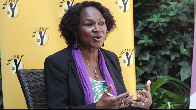 KNCHR Chairperson Roseline Odede.