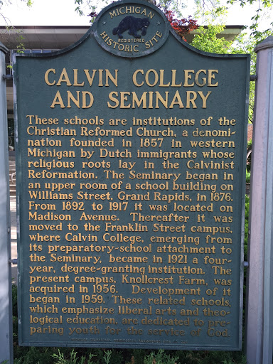 These schools are institutions of the Christian Reformed Church, a denomination founded in 1857 in western Michigan by Dutch immigrants whose religious roots lay in the Calvinist Reformation. The...