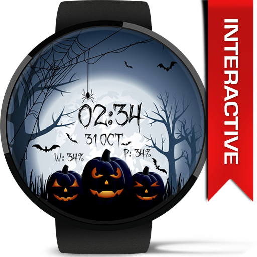 Halloween Spooky Watch Face