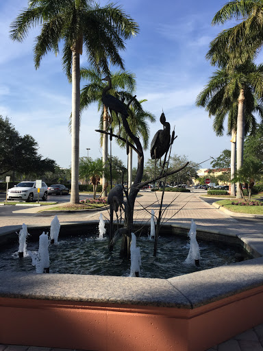 Heron Statue