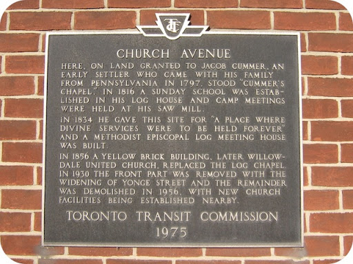 Here, on land granted to Jacob Cummer, an early settler who came with his family from Pennsylvania in 1797, stood "Cummer's Chapel". In 1816 a Sunday school was established in his log house and...