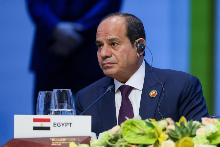 Egyptian President Abdel Fattah al-Sisi.