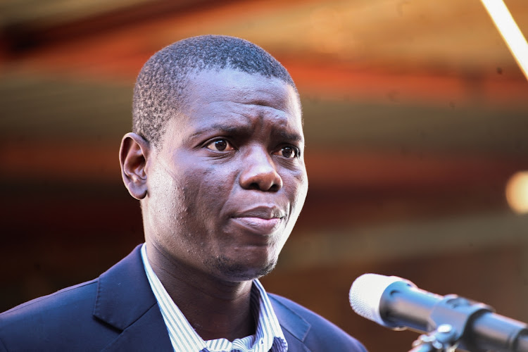 Minister of justice and correctional services Ronald Lamola.