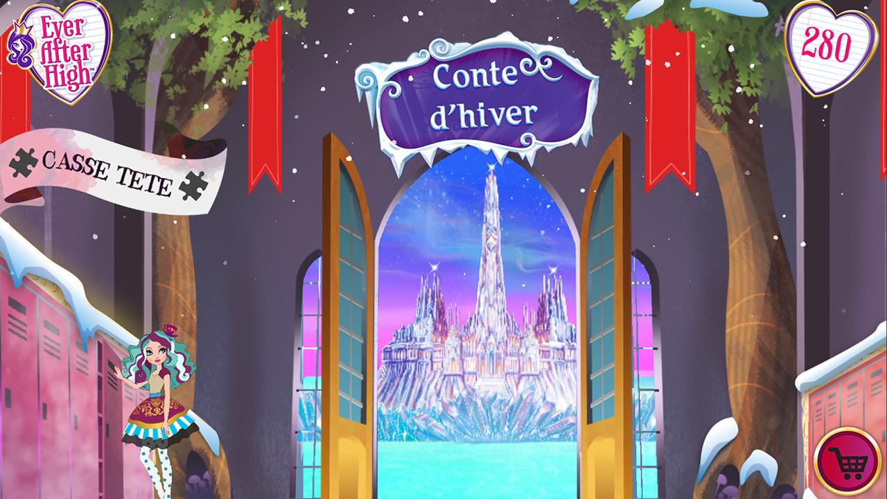 Android application Ever After High™ screenshort