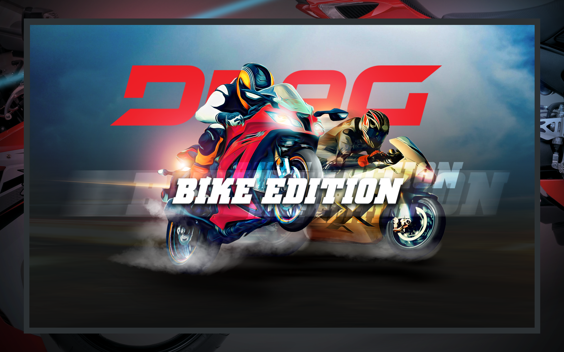 Android application Drag Racing: Bike Edition screenshort