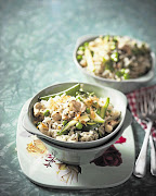 Spiced vegetarian pilaf