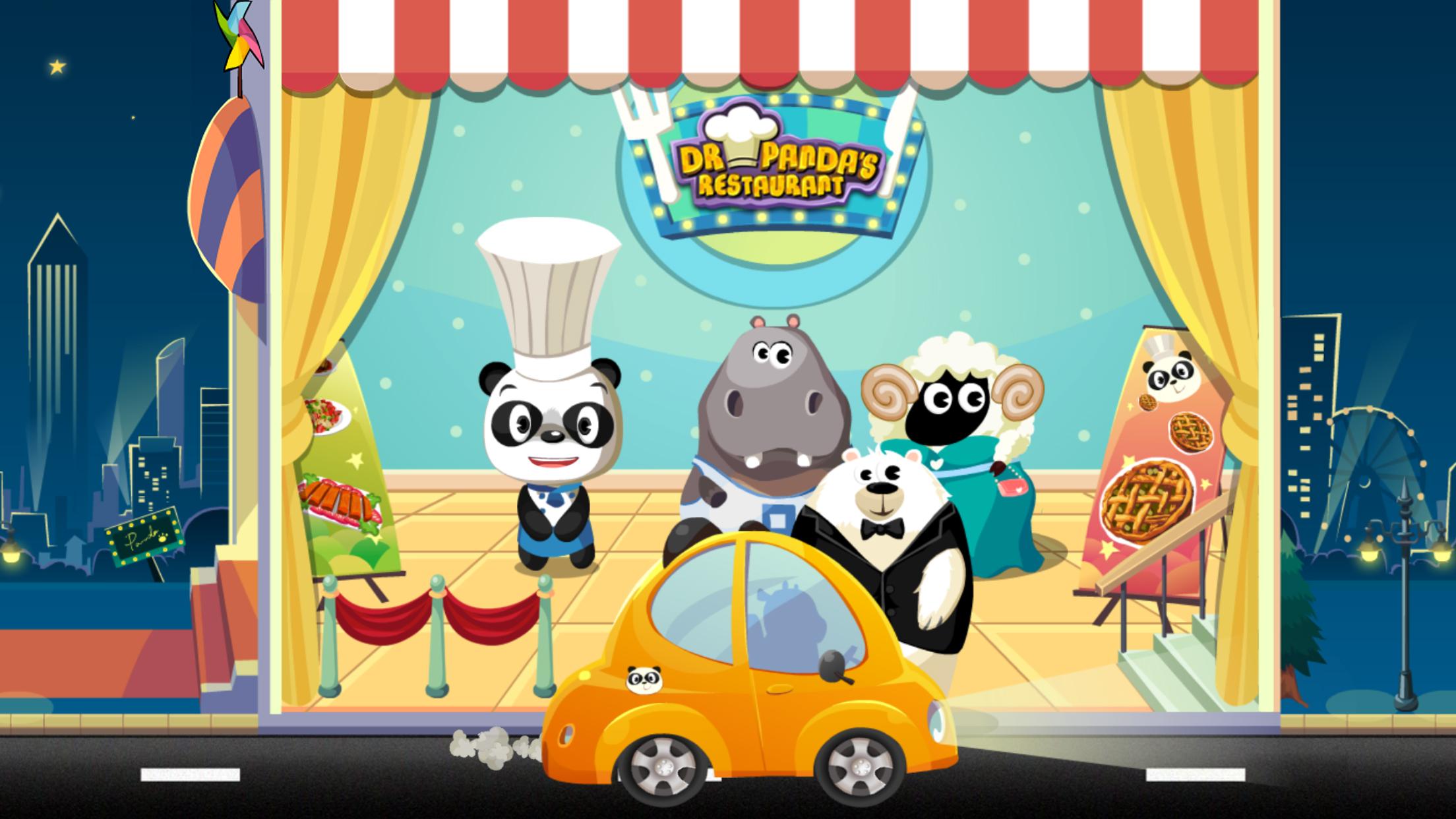 Android application Dr. Panda Restaurant screenshort