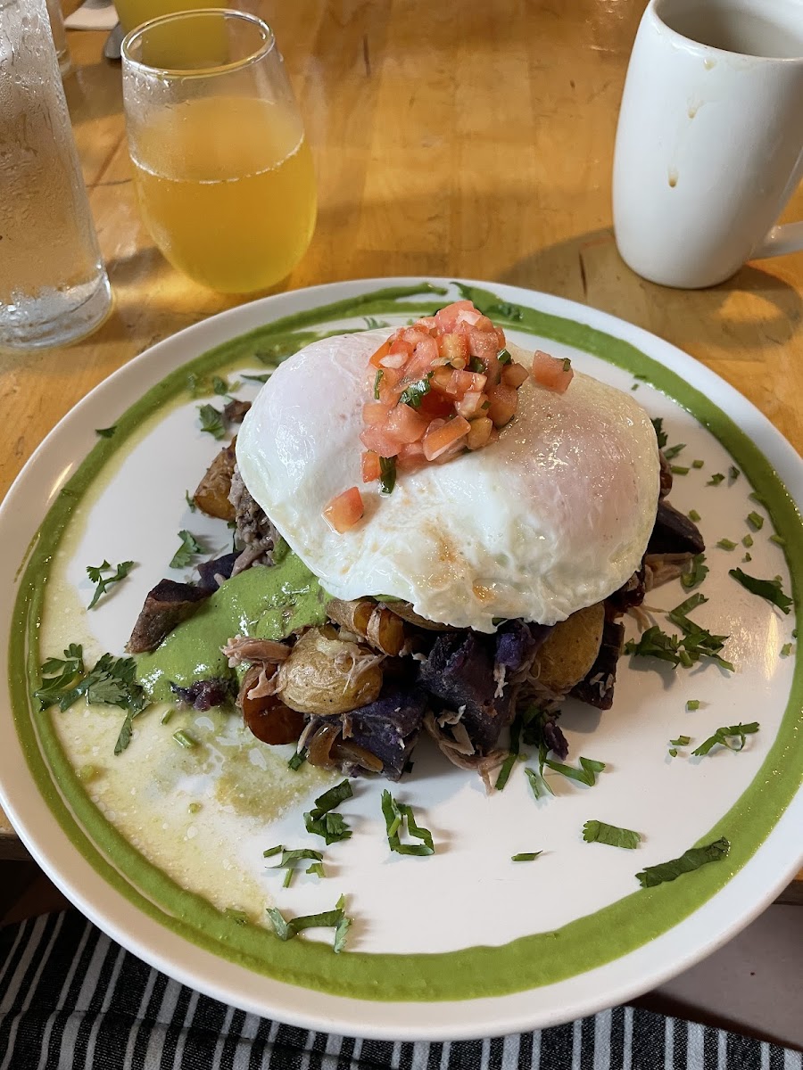 Gluten-Free Breakfast at Over Easy