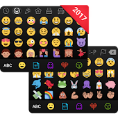 Kika Emoji keyboard+Emoticon,gif,Sticker,wallpaper