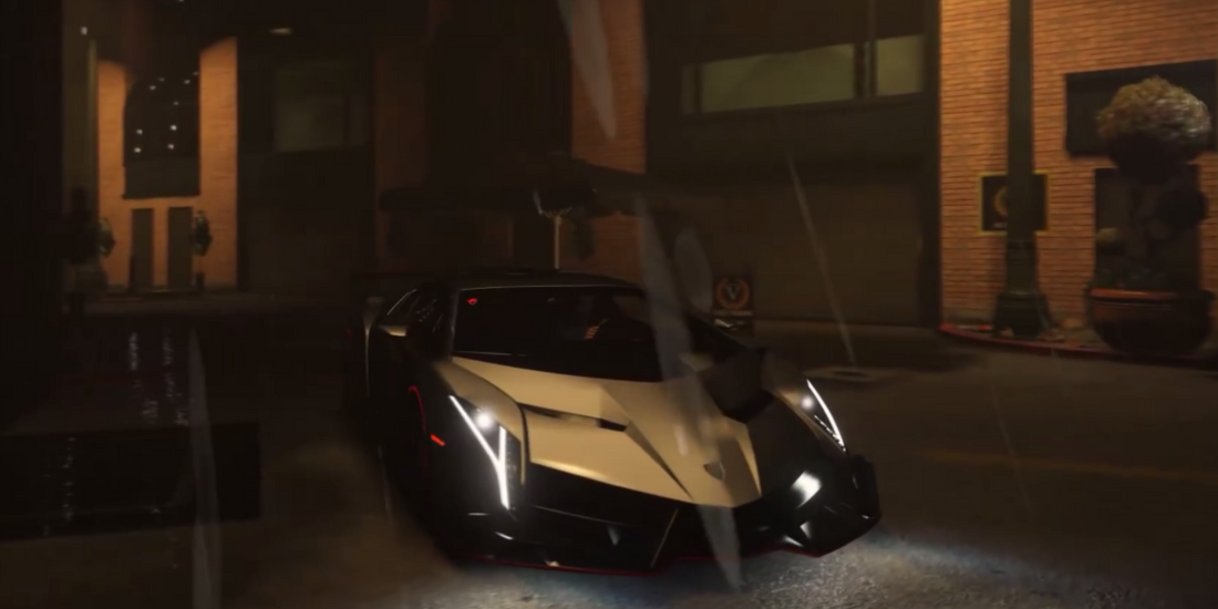 Android application Veneno Driving Lamborghini 3D screenshort
