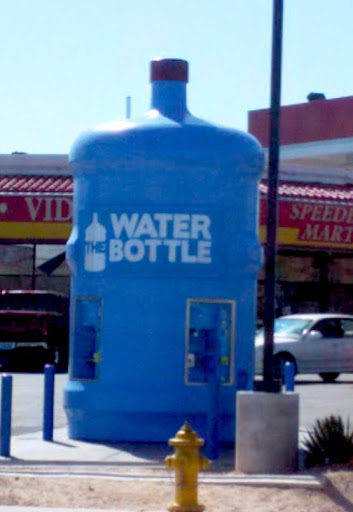 Giant water bottle