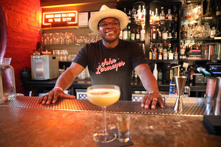 Colin Asare Appiah, co-founder of Ajabu Cocktail and Spirits Festival during an interview with Sowetan in Rosebank, Johannesburg.