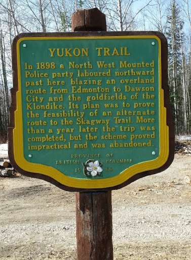 In 1898 a North West Mounted Police party laboured northward past here blazing an overland route from Edmonton to Dawson City and the goldfields of the Klondike. Its plan was to prove the...