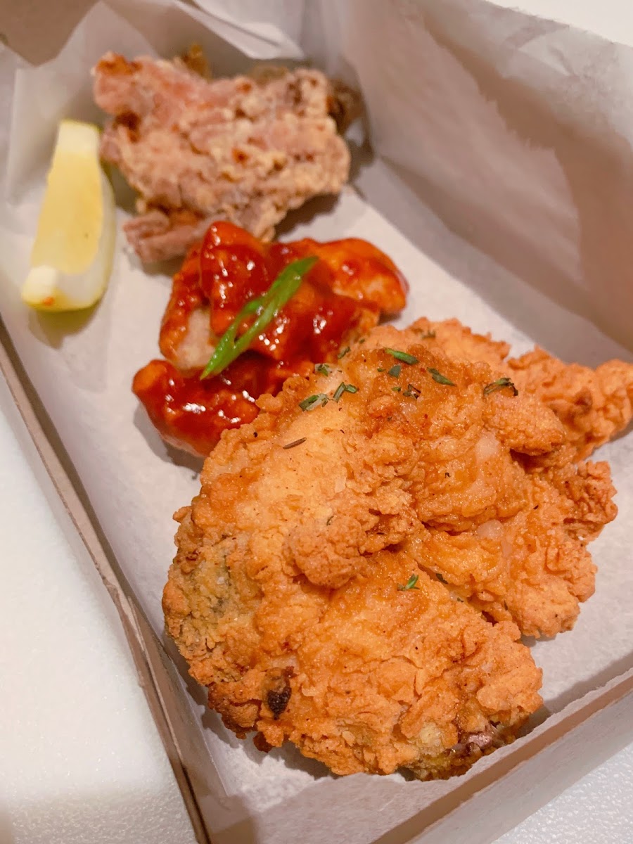 Gluten-Free at Billy's Fried Chicken