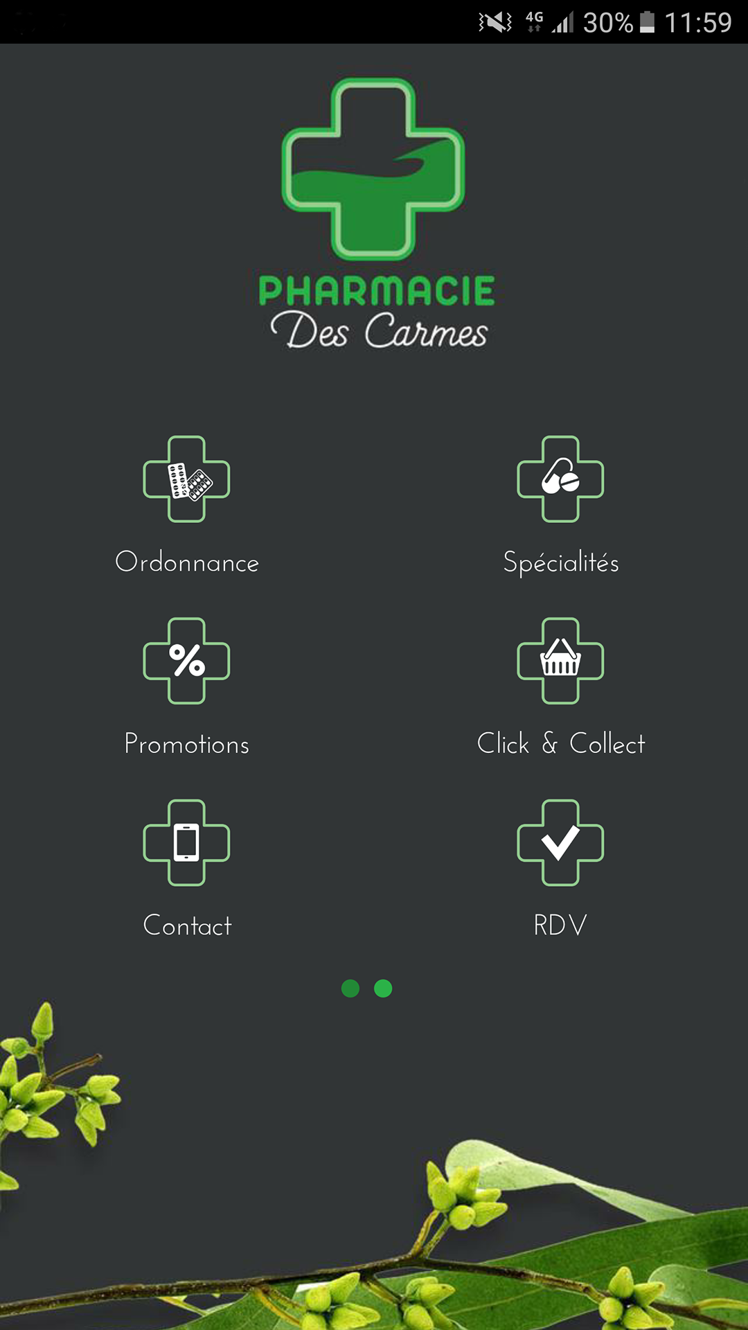 Android application Pharmacie Des Carmes screenshort