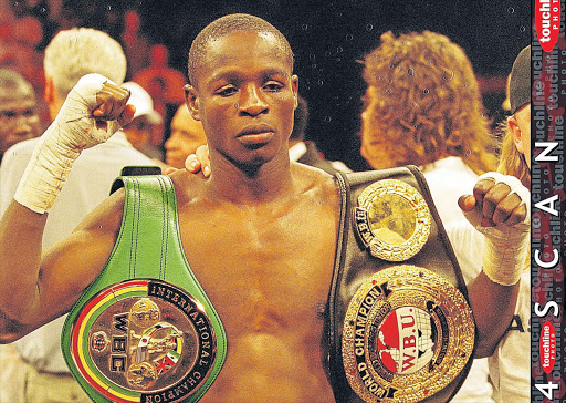 THE always brash boxer, Phillip “Time Bomb” Ndou, would not get involved in trash talk ahead of his clash for the vacant IBF Continental Africa welterweight title at Kibler Park Recreation Centre on Friday night. PICTURE: GALLO IMAGES