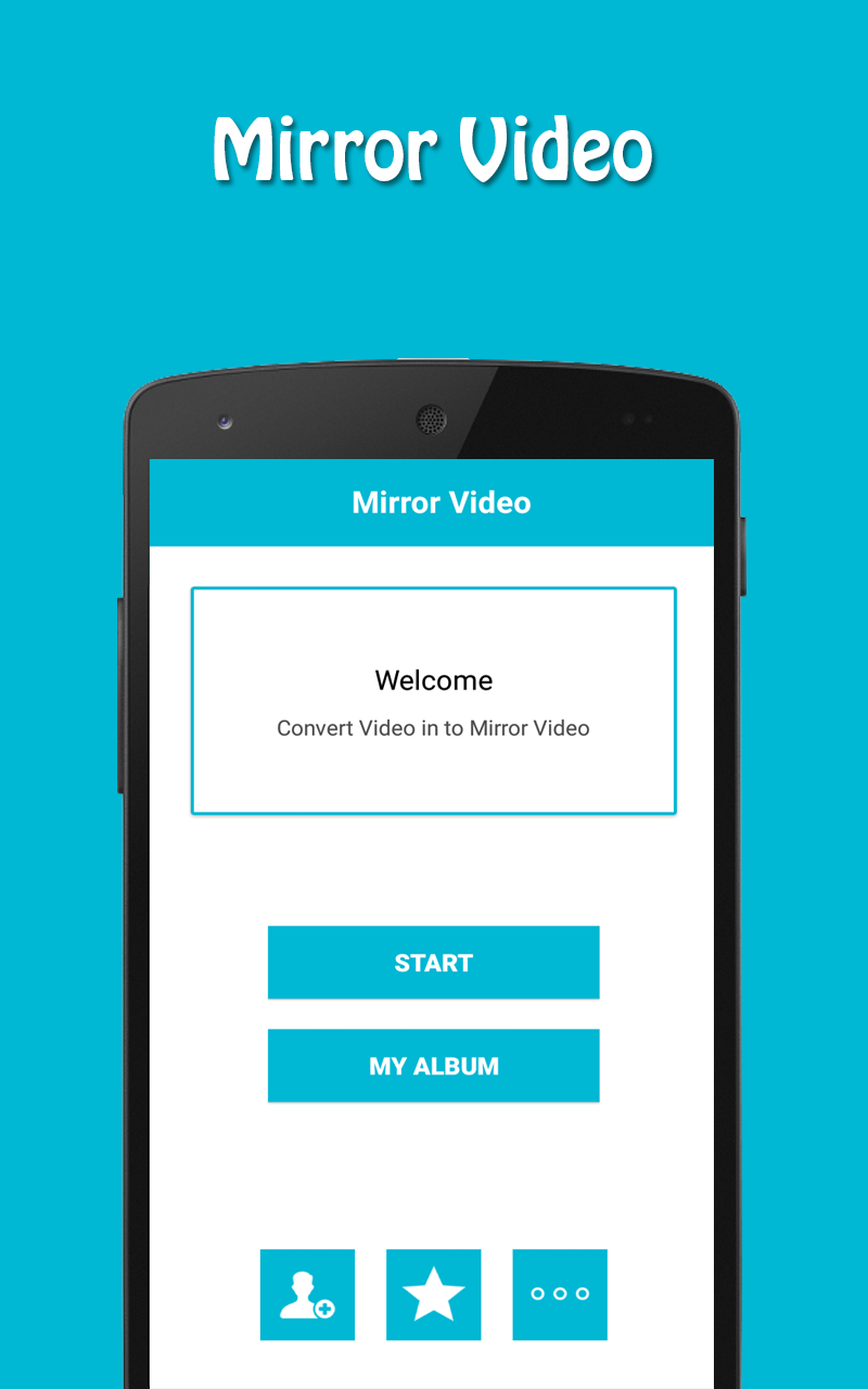 Android application Mirror Video screenshort