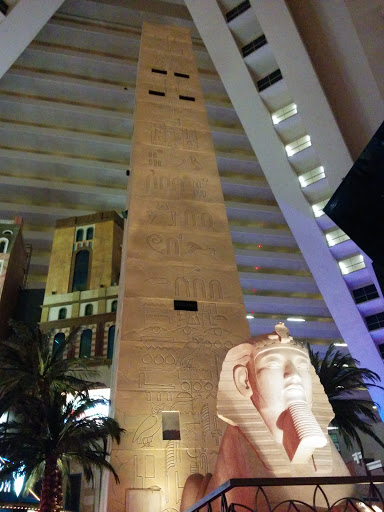 Lighted Obelisk @ Luxor