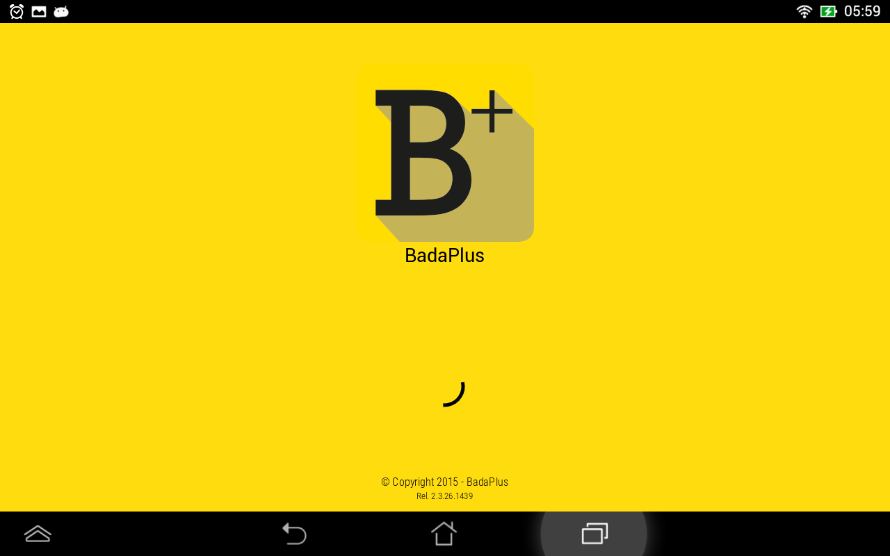 Android application BadaPlus screenshort