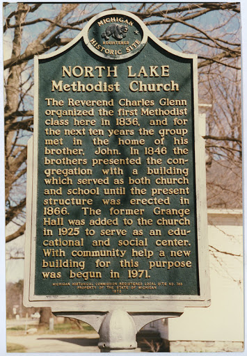 The Reverend Charles Glenn organized the first Methodist class here in 1836, and for the next ten years the group met in the home of his brother, John. In 1846 the brothers presented the...