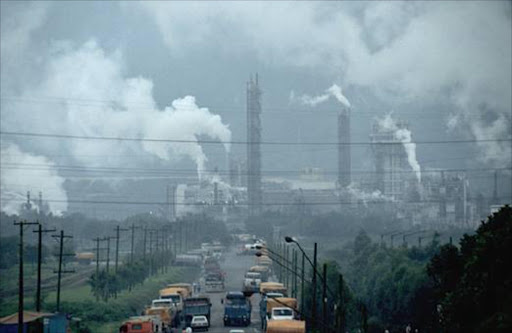 Air pollution. File photo