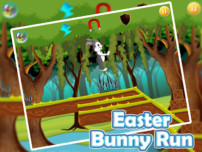 Easter Bunny Jungle Run Screenshot