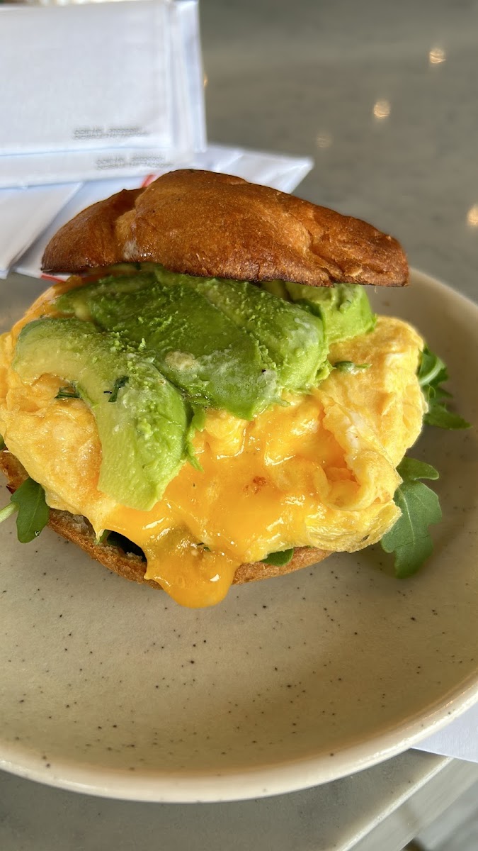 Egg Sandwich with Avocado