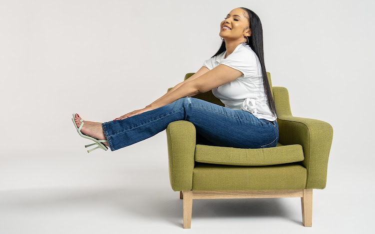 DJ Thuli Phongolo is a fan of Levi's Curvy jeans, which flatter and celebrate women's curves like no other — without compromising on comfort.