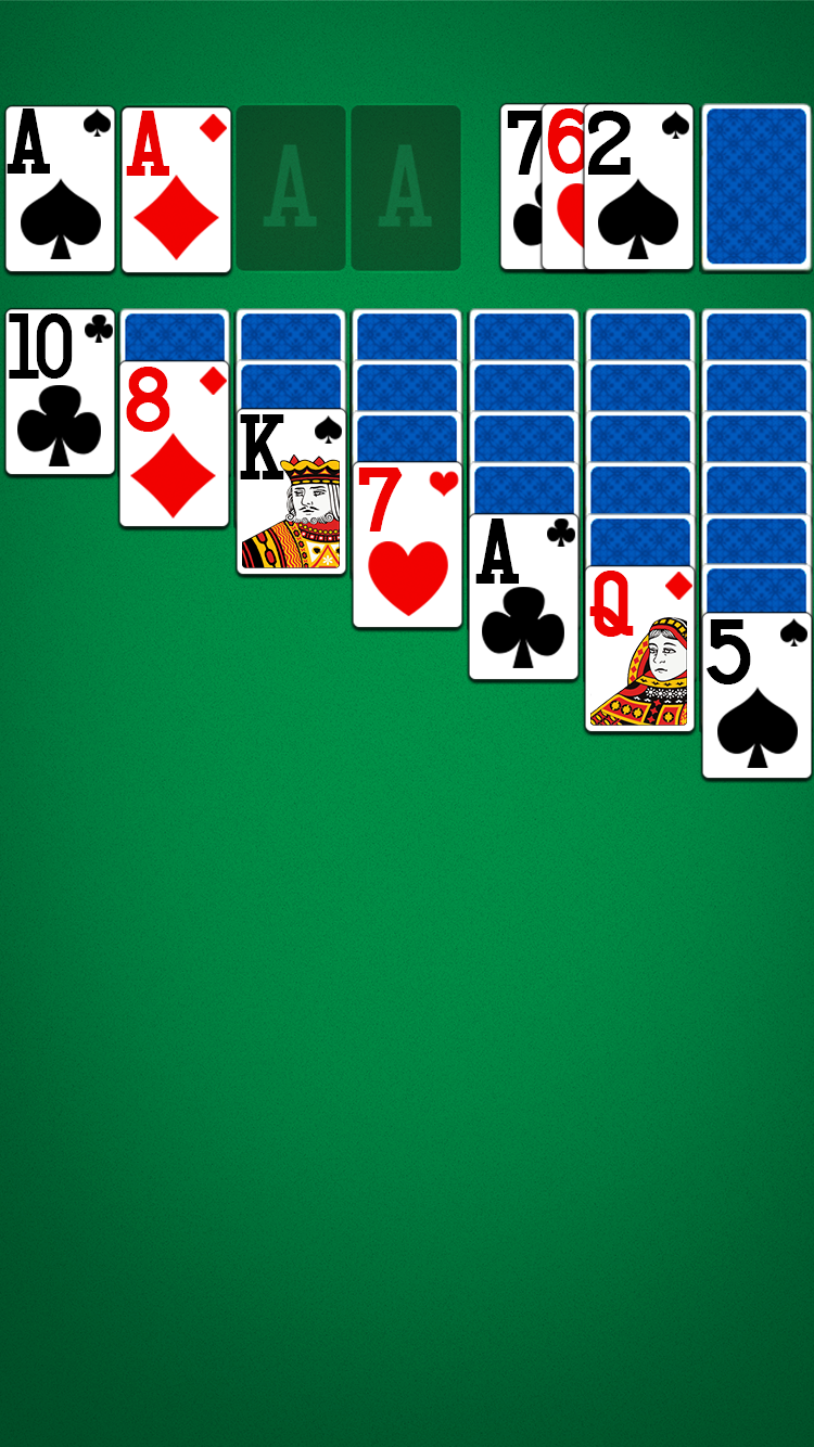 Android application Solitaire screenshort