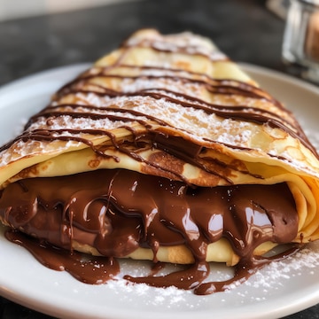 Crepe with House Made Chocolate