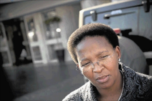 MEC Faith Mazibuko. PHOTO: DANIEL BORN