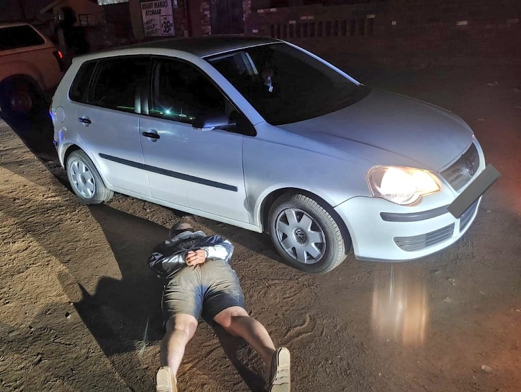 The 29-year-old Gauteng traffic cop in possession of a hijacked vehicle was arrested in Soweto.
