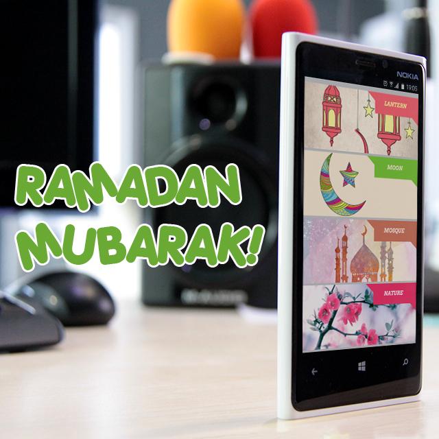 Android application Ramadan Mubarak Cards Free screenshort