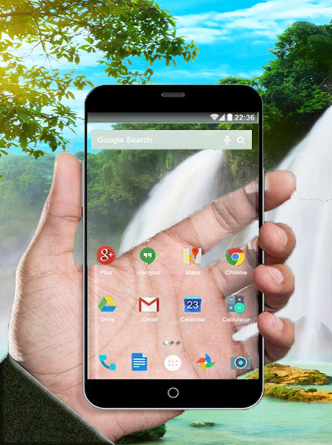 Красивый водопад Живые обои Crystal Screen — приложение на Android