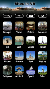 Sites in VR screenshot for Android
