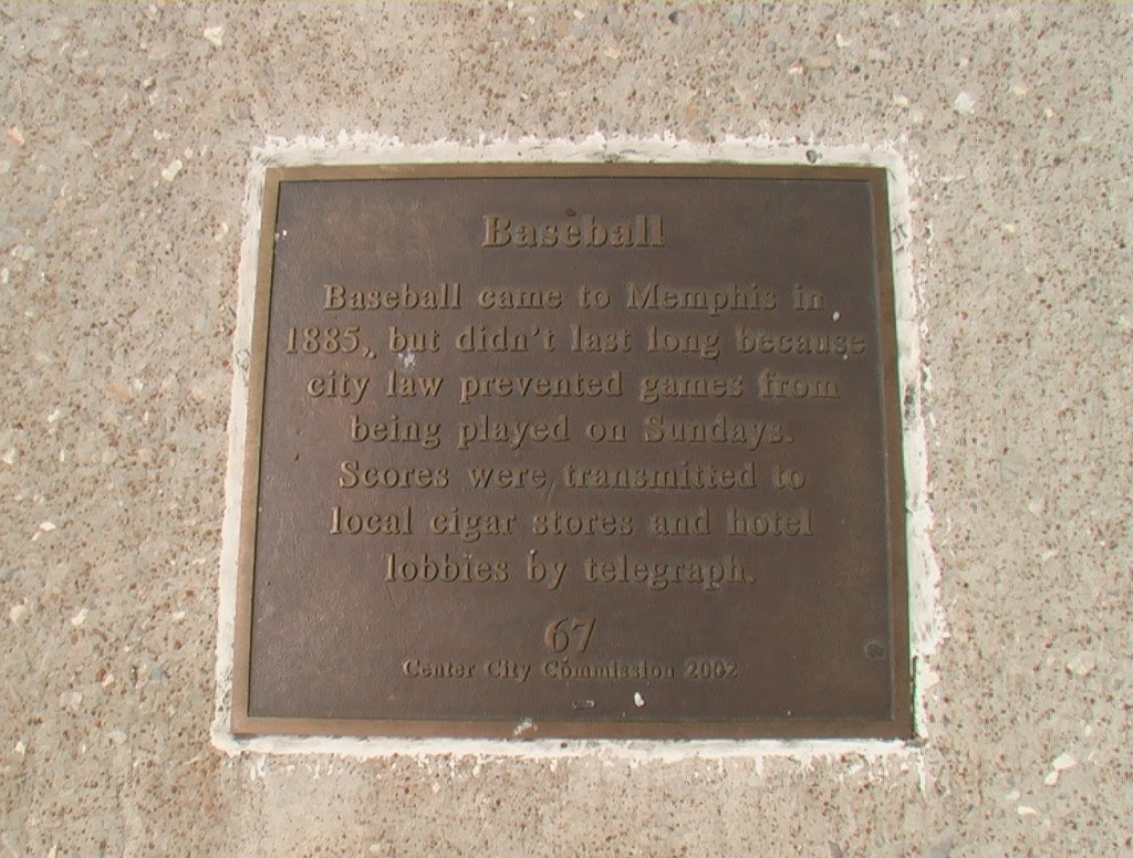 Baseball came to Memphis in 1885, but didn't last long because city law prevented games from being played on Sundays. Scores were transmitted to local cigar stores and hotel lobbies by telegraph. ...