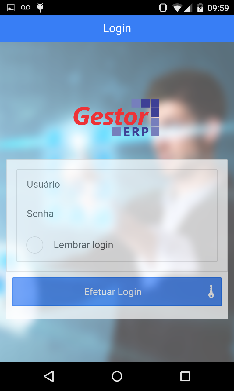 Android application Pedidos Mobile - Gestor ERP screenshort