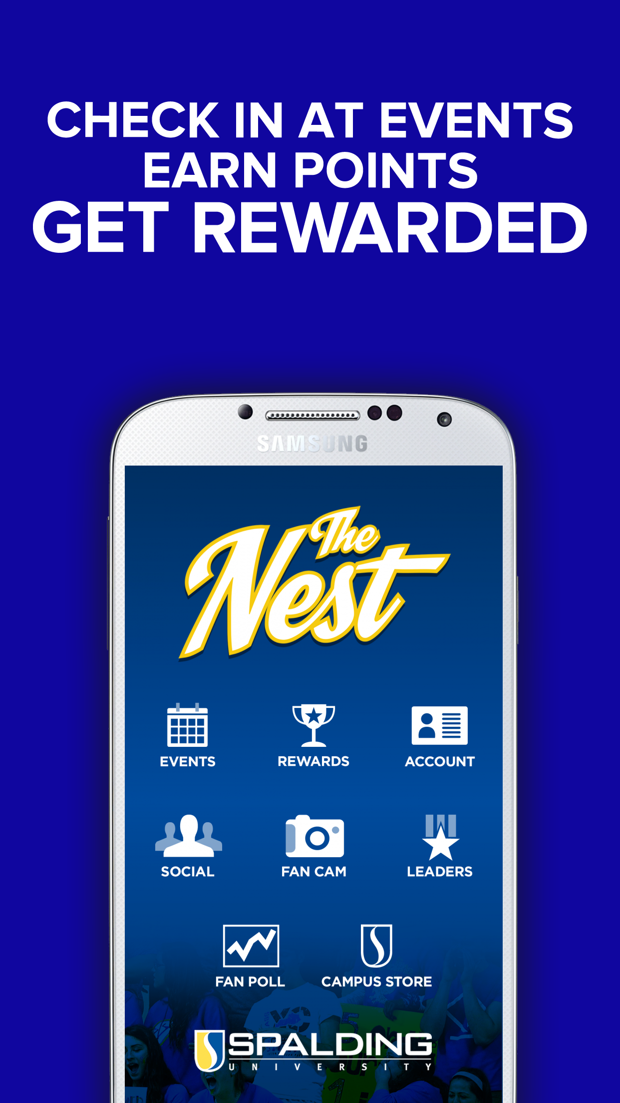 Android application The Nest Spalding University screenshort