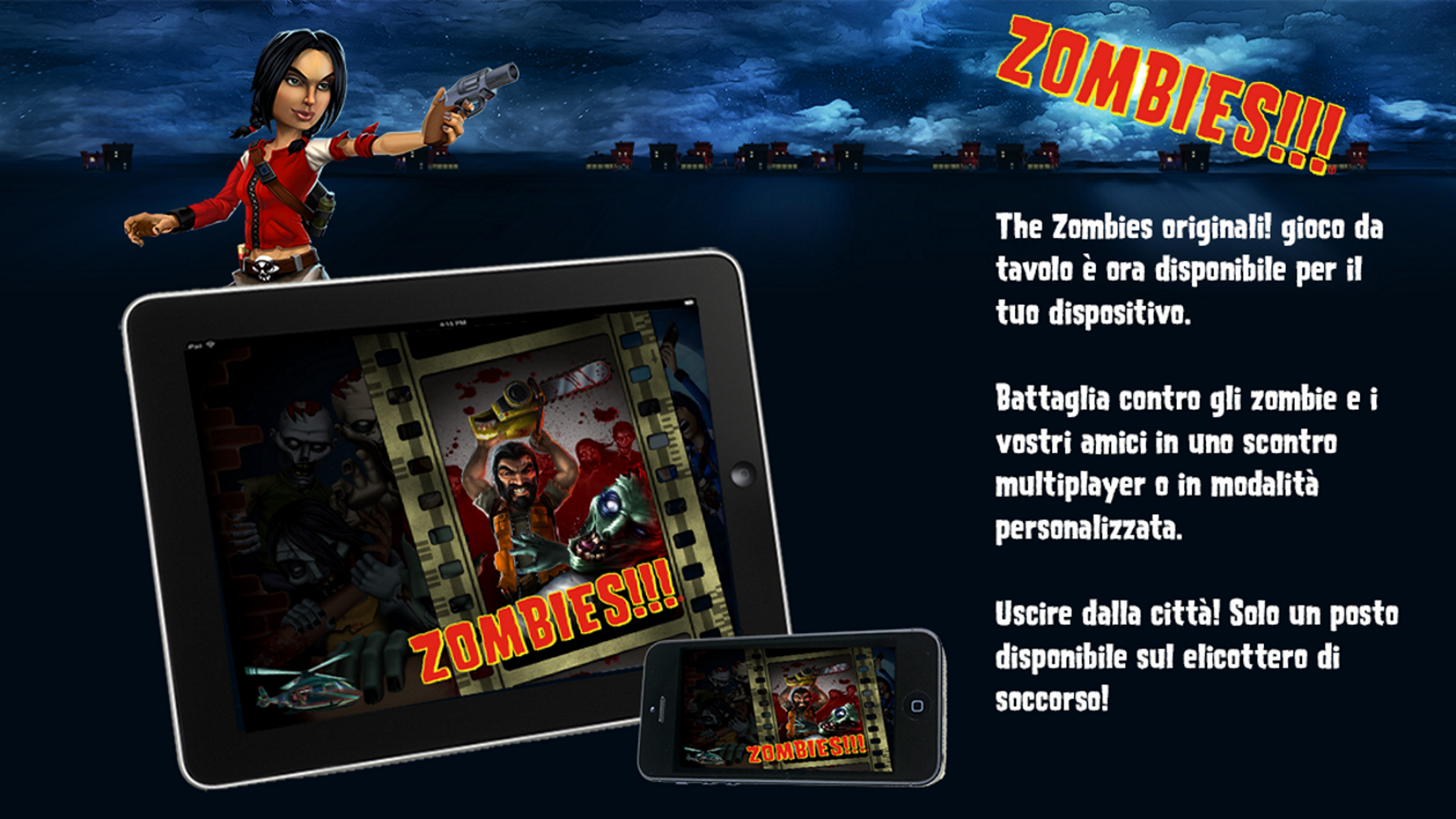 Android application Zombies!!! ® Board Game screenshort