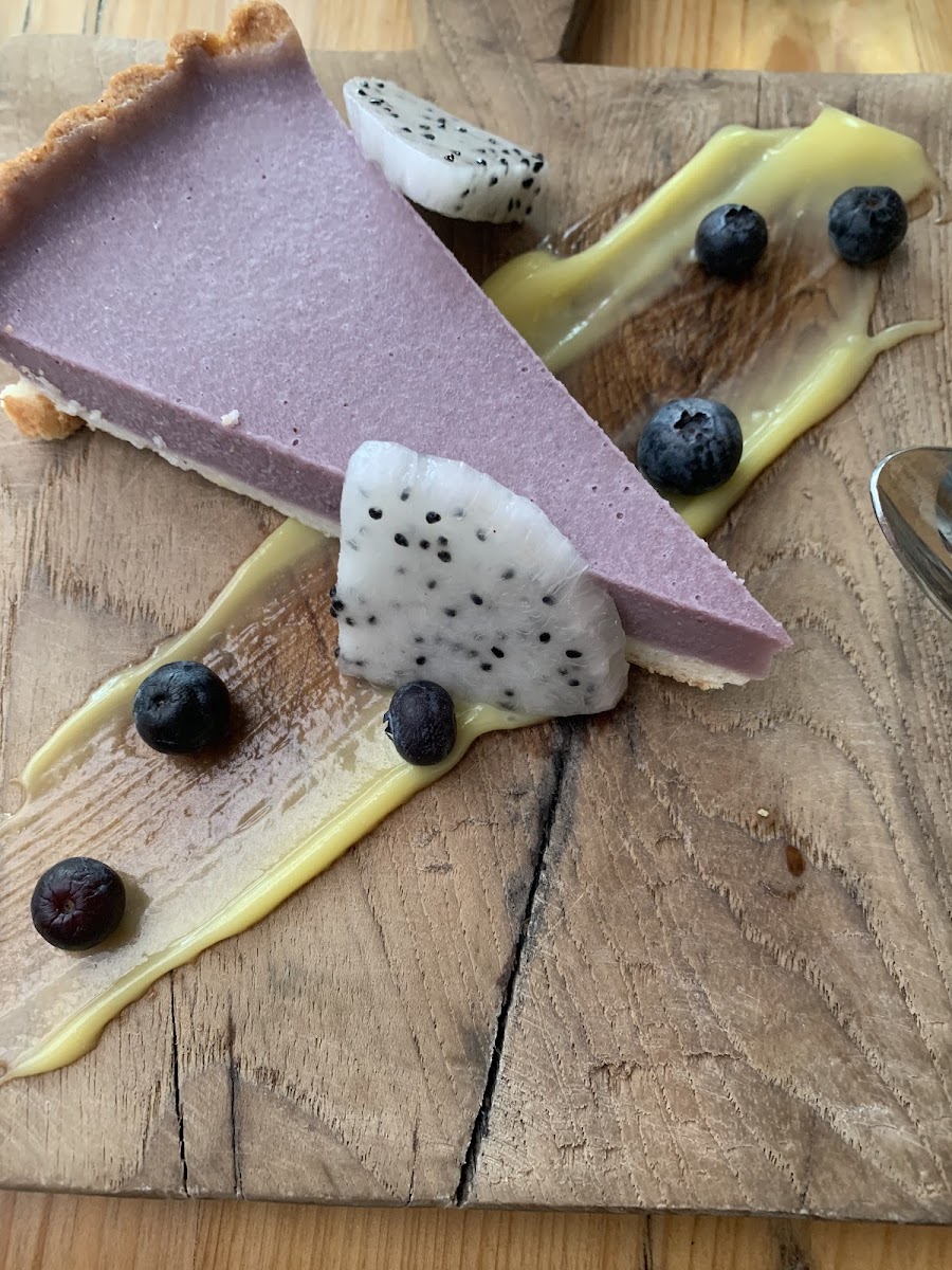 GF Earl Grey Blueberry Tart