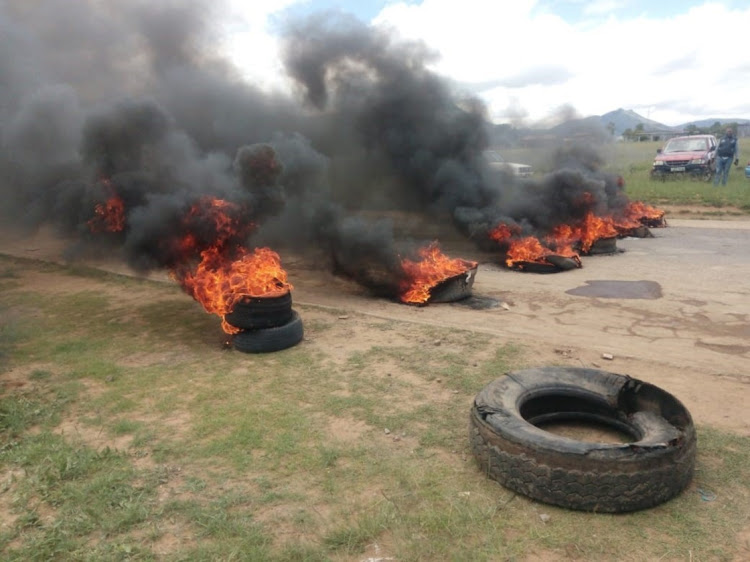 Butterworth and Komani were brought to a standstill last week as protesters ran amok, burning tyres and blocking roads.