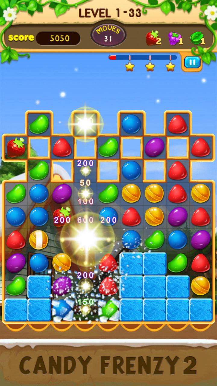 Android application Candy Frenzy 2 screenshort