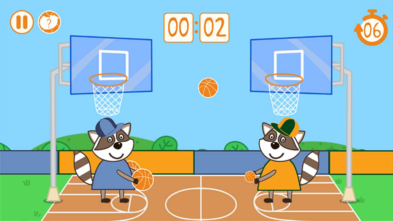 Android application Kids Basketball screenshort